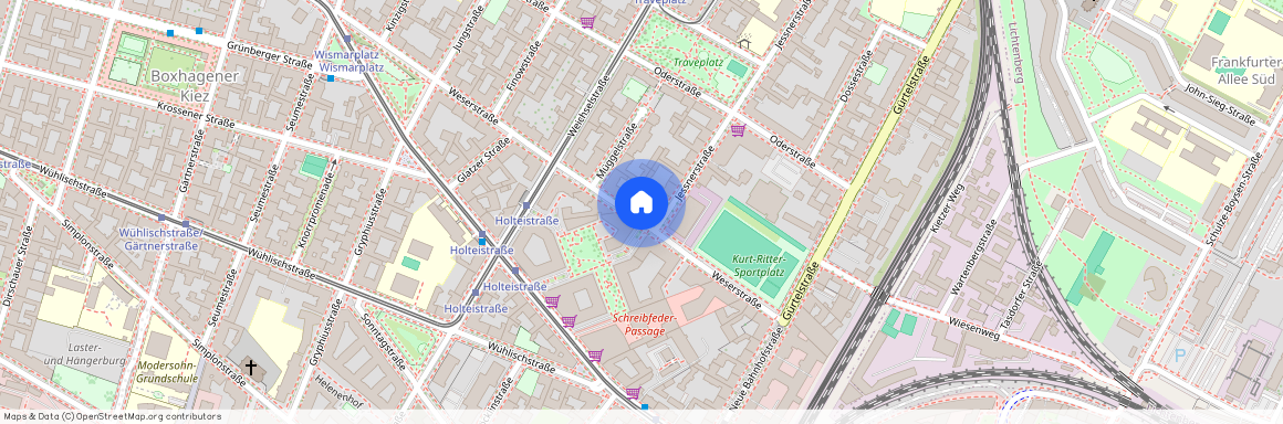 Weserstraße 9, 10247 Friedrichshain-Kreuzberg - Friedrichshain