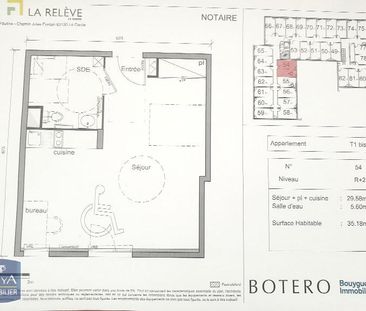 Appartement 1 Pièce 35 m² - Photo 4