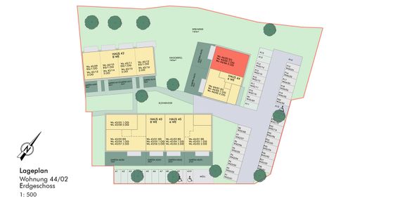 Erstbezug - Sonnige 4-Zimmer-Wohnung im Erdgeschoss mit Terrasse und großem Privatgarten - Foto 2