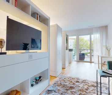 Stilvoll möblierte Wohnung mit Weitsicht im 4. Obergeschoss - Photo 1