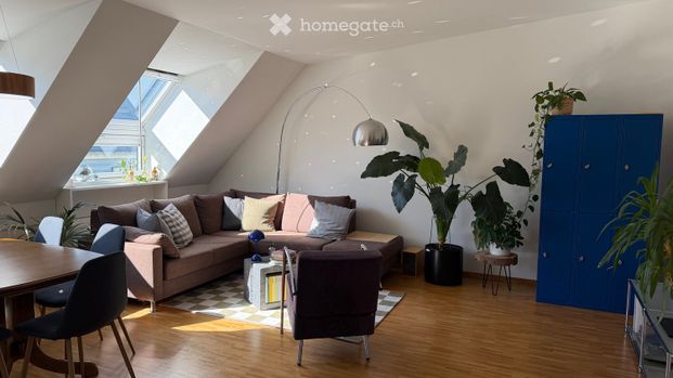 3-Zimmer Attikawohnung zur Untermiete in der Neustadt - Foto 1