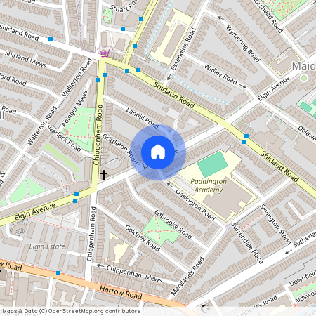 Clifton Gardens, Little Venice, W9, London