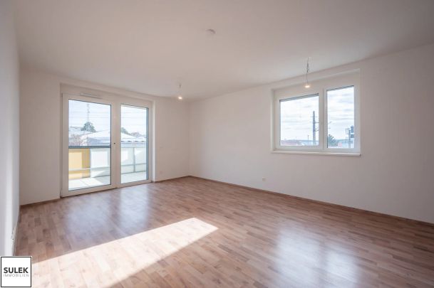 Go2Eisenstadt! Freundliche, helle 2 Zimmer Erstbezugswohnung + Balkon + Parkplätze - Foto 1