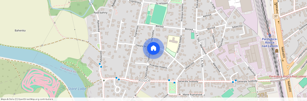 Oskara Brázdy 555, Pardubice Rosice