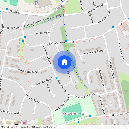 Middleham Road, Newton Hall, Durham, County Durham, DH1