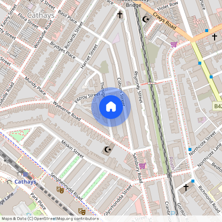 Thesiger Street, Cathays, CF24