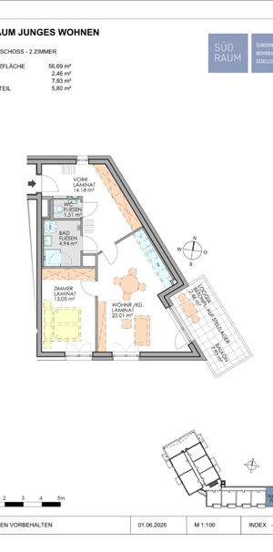 Weitblick Wohnung im 2.OG - Top 29 - Foto 2
