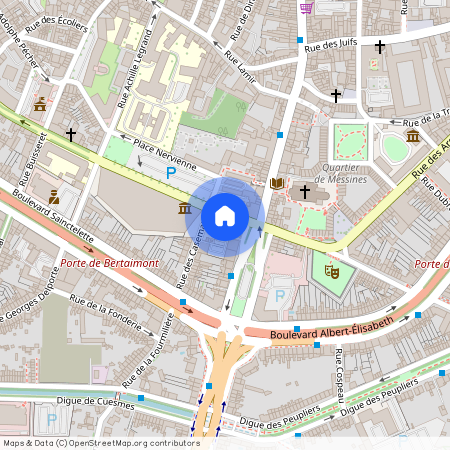 Rue des Canonniers, 30F, 1-3, 7000, Mons