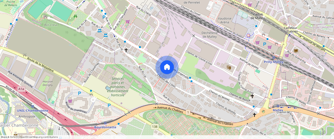 Avenue de Longemalle **, 1020, Renens