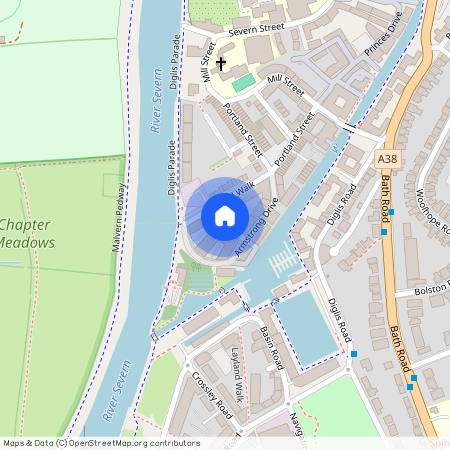 Armstrong Drive, Diglis Basin, Worcester, WR1