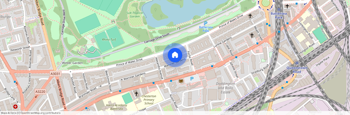 Prince of Wales Drive, Battersea, London, SW11