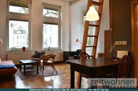 Zoo, renovierte 1 Zimmer Wohnung nur 100m zur Eilenriede, echter Stil-Altbau. - Photo 2