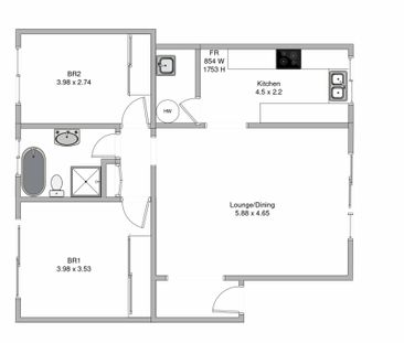 2 Bedroom Apartment In the Heart of Burwood! - Photo 6