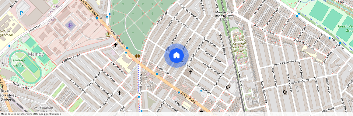 Tewkesbury Street, Cathays, Cardiff