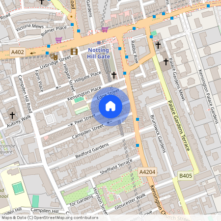 Peel Street, Kensington, W8