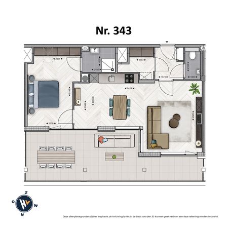 Appartement te huur: Prinses Beatrixstraat 343 7551 BK Hengelo (OV) - Photo 3