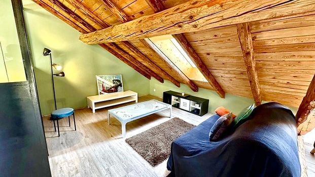 3 Zimmer-Wohnung in Lavey-Village (VD), möbliert - Photo 1