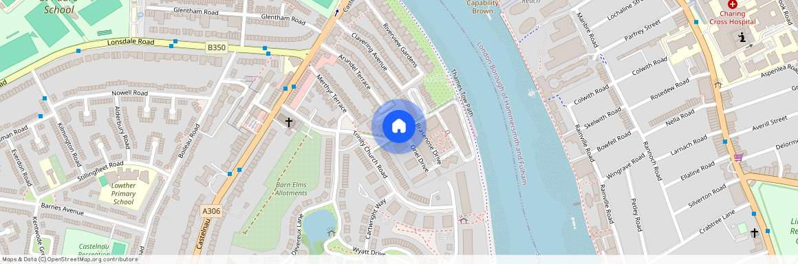 Somerville Avenue, Harrods Village, Barnes, London