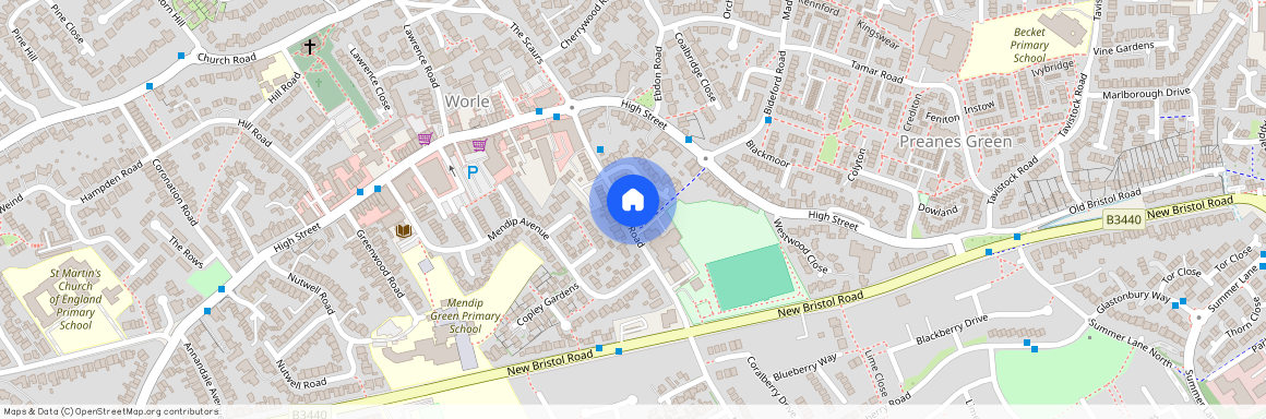 Malvern, 7 Station Road, Worle, BS22 6AR, United Kingdom, Weston-Super-Mare