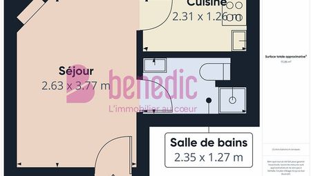 F1 meublé et rénové - proche ARTEM - Photo 3