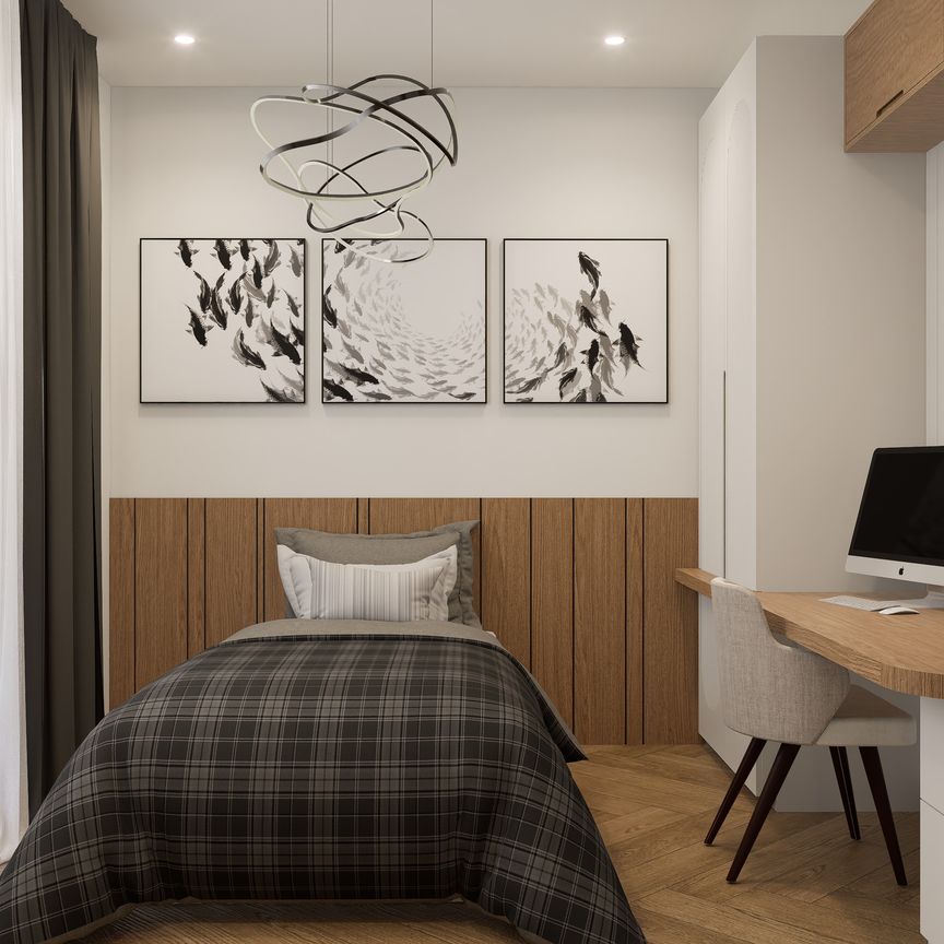 3.5 pièces neuf avec grand balcon et deux salles de bain - Foto 1