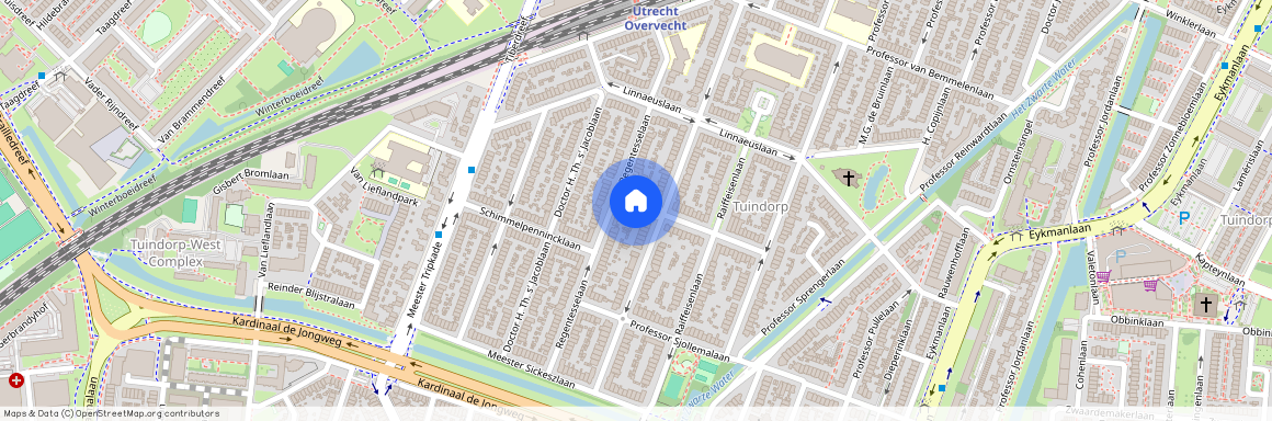 Tuindorp en Van Lieflandlaan-West, 3571 TH, Prof. Adolf Mayerlaan, Utrecht