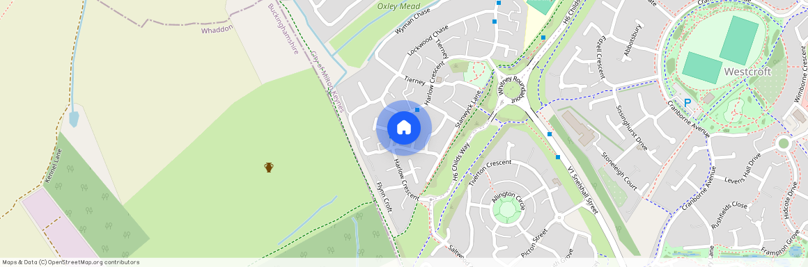 Oxley Park - Bed Apartment With Garage & Garden, MK4