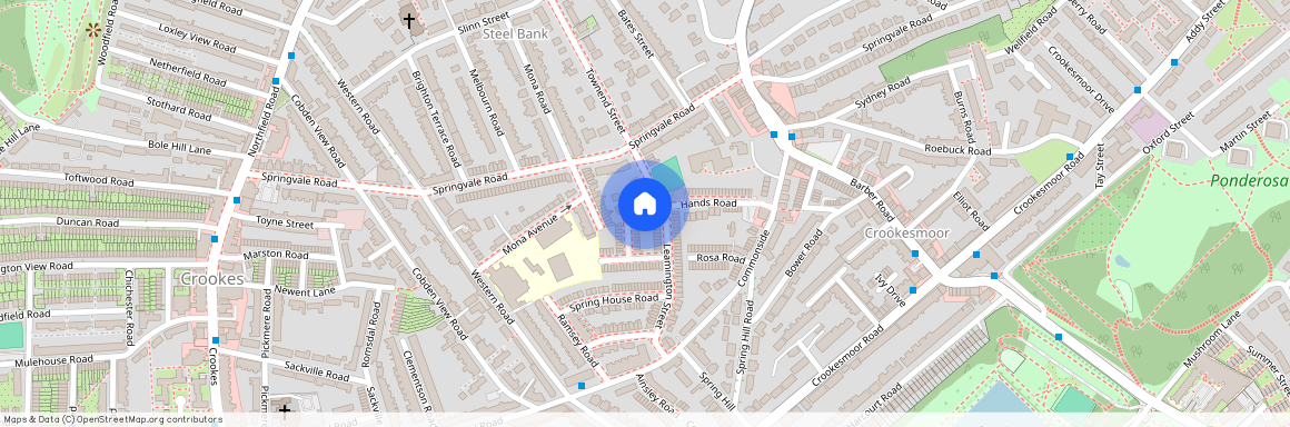 Hands Road, Sheffield, South Yorkshire, S10
