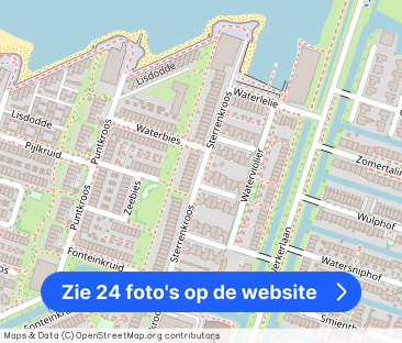 Royaal, gemeubileerd 3-kamer appartement aan het water! - Foto 1