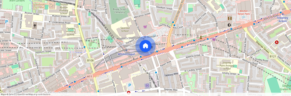 Brady Street, E1