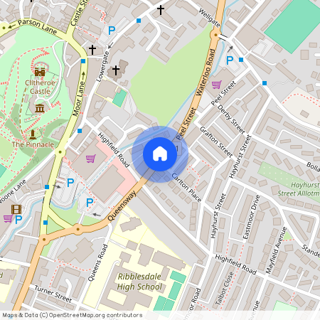 Peel Street, Clitheroe, Lancashire, BB7