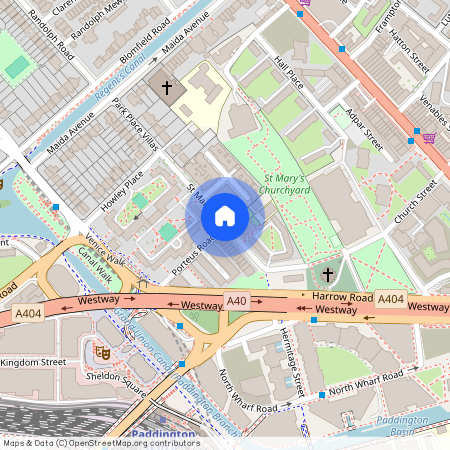 St Mary's Mansions, St Mary's Terrace, Maida Vale, London, W2