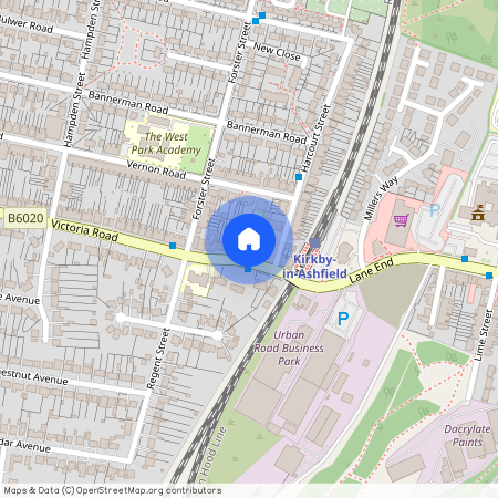 Victoria Road, Kirkby-In-Ashfield