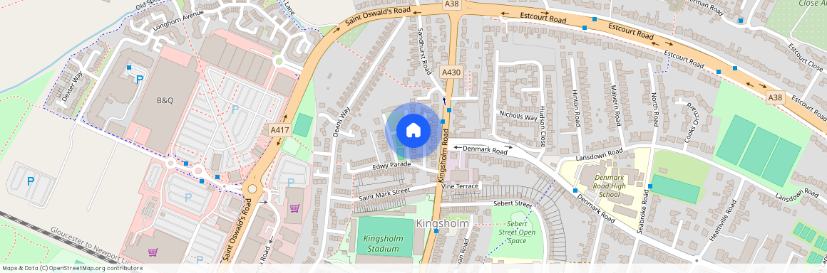 Kingsholm Square, Gloucester GL1