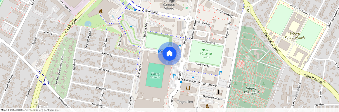 Stadion Alle 1, 8800, Viborg