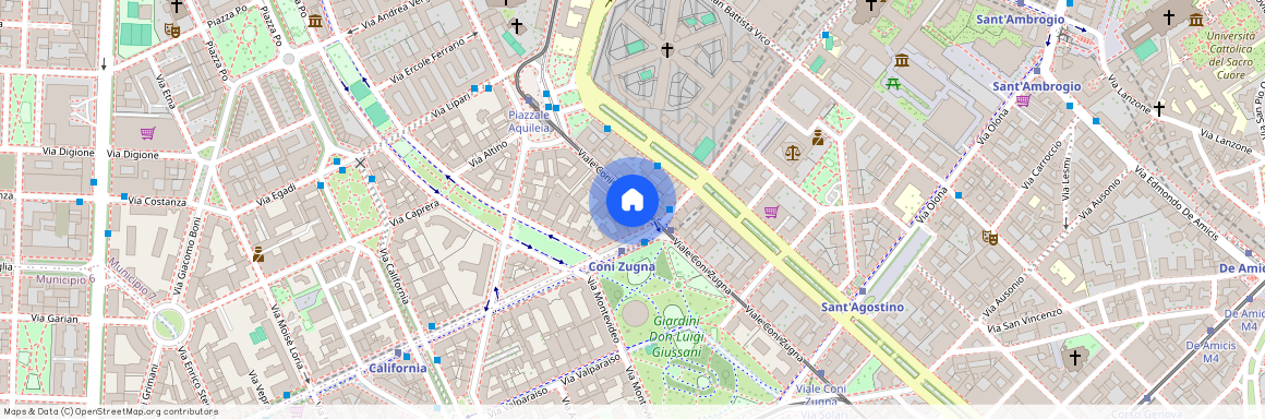 Viale Coni Zugna, 14, Milano