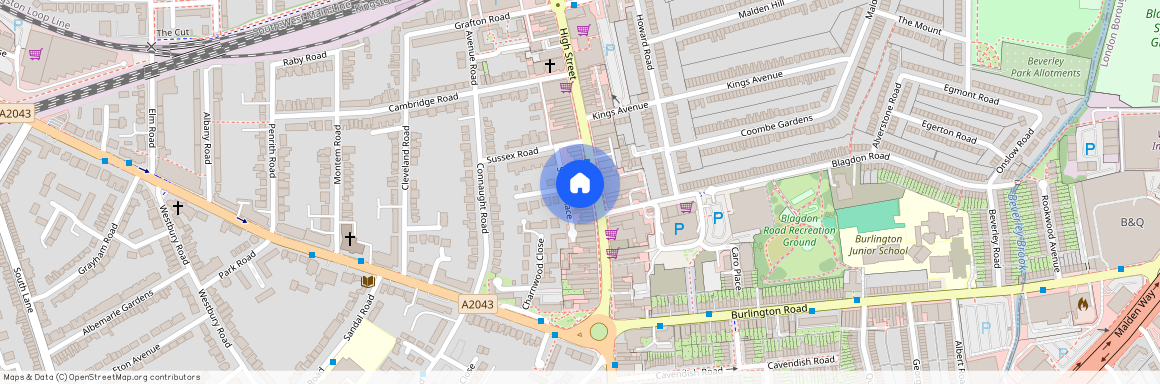 Sussex Place, New Malden KT3