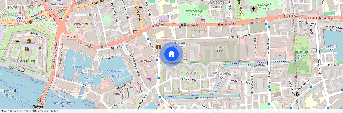 Cashmere Wharf, 23 Gauging Square, London Dock, E1W