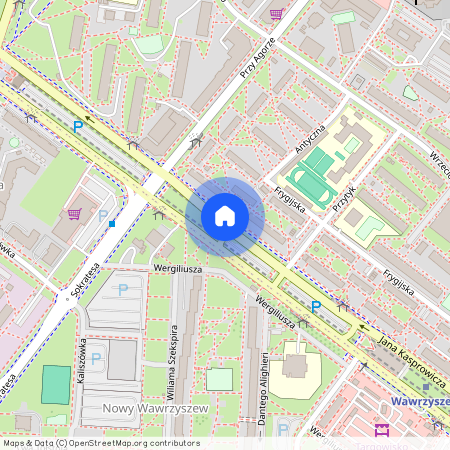 ul. Jana Kasprowicza, Wrzeciono, Bielany, Warszawa, mazowieckie