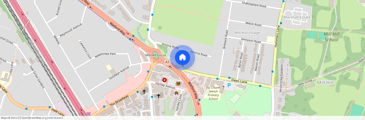 Albert Road, London, NW7