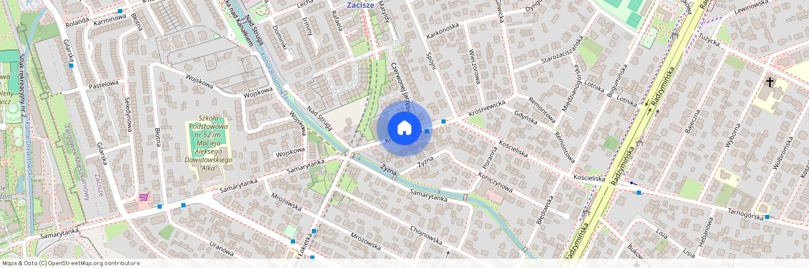 ul. Krośniewicka, Zacisze, Targówek, Warszawa, mazowieckie