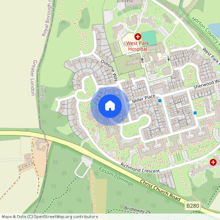 Dartford Court, Glanville Way, Epsom, KT19