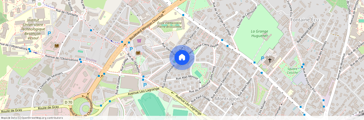 QUARTIER MONTRAPON 6 Place Colette, Besancon