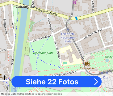 Wohnen am Biermannplatz! Tolle 2 Raum Wohnung mit Wanne! - Foto 1