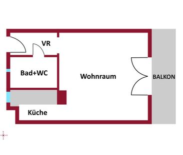 IM HERZEN VON NUSSDORF: Single Apartment mit Balkon I Erstbezug nac... - Photo 1