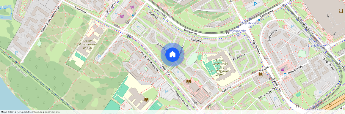 ul. Józsefa Antalla, Tarchomin, Białołęka, Warszawa, mazowieckie