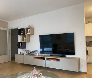 Moderne 2-Zimmer-Neubau-Wohnung mit Balkon in Top-Lage | Bahnhof Liesing & Riverside - Foto 1