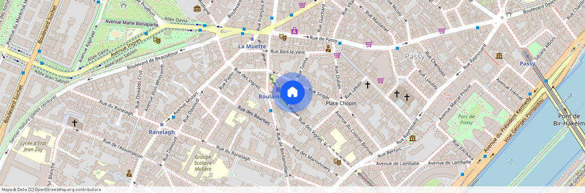 Passage Singer et Rue Singer 75016 Paris (16e arrondissement)