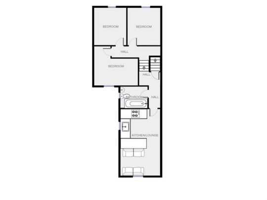 3 bedroom flat to rent - Photo 1