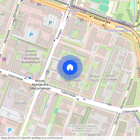 ul. Cybernetyki, Służewiec, Mokotów, Warszawa, mazowieckie